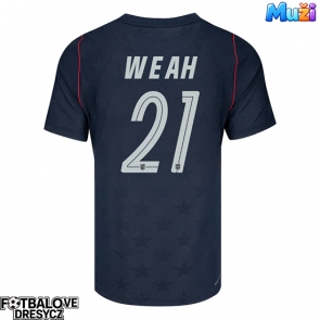 Spojené státy Timothy Weah #21 Venkovní Dres MS 2026 Krátký Rukáv
